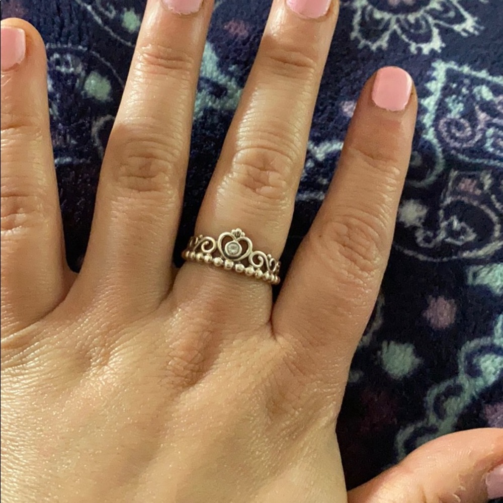 Princess Tiara Crown Ring